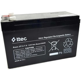 Resim Ttec Base 12Volt 7Amper Akü 2021 Yeni Üretim 