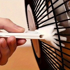 Resim Yumuşak Kıllı Çok Amaçlı Fan ve Klavye Temizleme Fırçası - Dar Yerlerden Tozu Kolayca Çıkarır, Ölü Noktalar Yok – Yatak Odası, Mutfak, Oturma Odası ve Dış Mekan Kullanımı İçin İdeal, Fırça Temizlik Aracı 