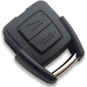 Resim Lüx Astra G Vectra Zafira B 2 Butonlu Anahtar Kabı Kumanda Kabı 