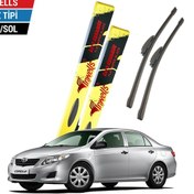 Resim Toyota Corolla Uyumlu İnwells Muz Silecek Takımı 2007-2013 