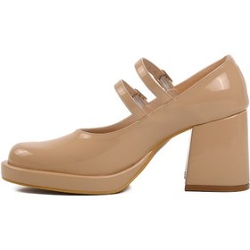 Resim Aspor Ten Platform Topuk Kadın Abiye Ayakkabı Çok Renkli 