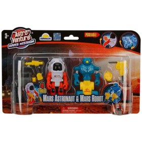 Resim Playmind Astro Venture Mars Mission: Mars Astronaut & Mars Robot - Standart / Standart 