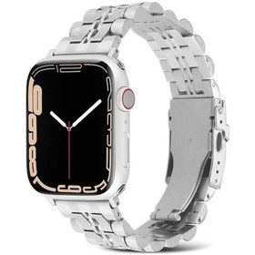 Resim Talazan Watch 44mm Uyumlu Krd-54 Metal Kordon-gümüş 