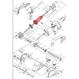 Resim Makita SG1250 Endüvi Rotor Kollektör Ürün Kodu 515208-8 