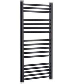 Resim Toprak Havlupan 40/70CM Düz Siyah Renk Havlupan Radyatör 