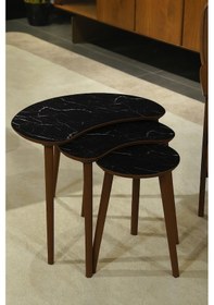 Resim Berlin Zigon Sehpa Bendir Krem 