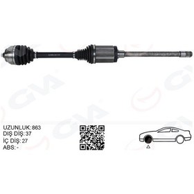 Resim Komple - 970 - Aks Ön Sağ Bmw F10 F12 F13 F06 - Mıxdepo - Xdrıve 863mm 