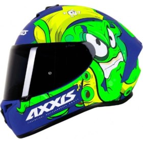 Resim Axxıs Draken Garglen Matt Fluor Green 