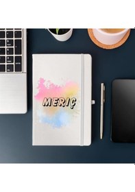 Resim İsme Özel Sulu Boya Efektli Defter 001 
