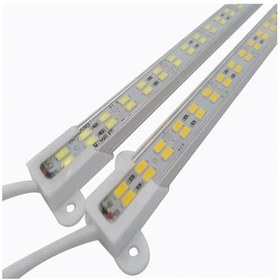 Resim Soguk Beyaz 10000-15000 K Çift Sıra Su Geçirmez Led Bar 1M 12V 