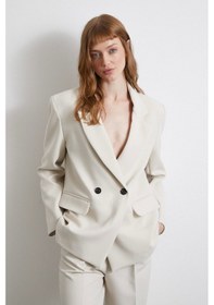 Resim Klasik Poliviskon Ceket Kemik KEMİK 