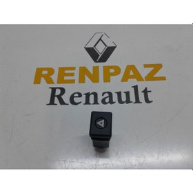 Resim Renault 9/11 Dörtlü Flaşör Düğmesi 7700765726 