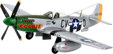 Resim Revell Model Set 1:72 P-51D Mustang 64148 