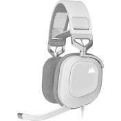 Resim Corsair HS80 Rgb USB White CA-9011238-EU Mikrofonlu 7.1 Surround Kablolu Gaming (Oyuncu) Kulaklık 