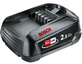 Resim Bosch 18 V 2,5 Ah Akü (Pba W-B) - 1600A005B0 