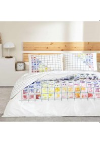 Resim Taç Charmian Ranforce Çift Kişilik Nevresim Takımı Pembe 000000001000047556 Pembe 