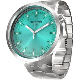 Resim Swatch Sb07s100g Big Bold Irony Aqua Shimmer Erkek Kol Saati 