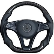 Resim Mercedes X-Class Uyumlu Karbon Direksiyon 
