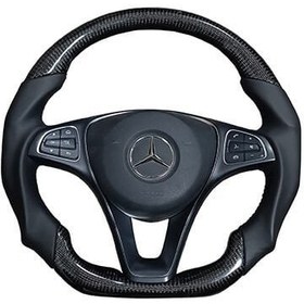 Resim Mercedes X-Class Uyumlu Karbon Direksiyon 