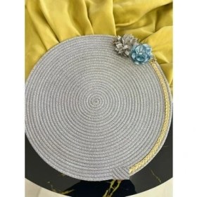 Resim Alfa Life Marketing Çiçekli Jüt Örme Amerikan Servis 