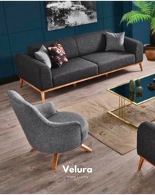 Resim Velura Home & Living Valo Koltuk Takımı 3 +1 