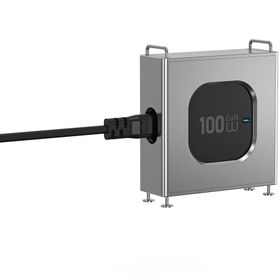 Resim Wiwu Wi-G013 Warrior Serisi GaN Tech Hızlı Şarj Özellikli Şarj Başlığı 100W - Siyah 