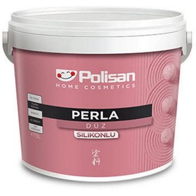 Resim Polisan Beyaz 2,5 Litre Perla Silikonlu Dış Cephe Boyası (37800011000) 