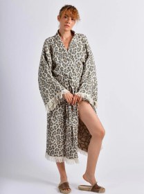 Resim Brandsmithshop Urban Panther Kimono Çok Renkli 
