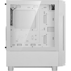 Resim GAMDIAS ATHENA M6 Lite WH, 500W, Tempered Glass, Mesh, ARGB, ATX, White Edition, GAMING KASA 