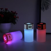 Resim 1 adet USB Nemlendirici ve Difüzör Renkli Ortam Aydınlatması ile - Soğuk Sis, Pil Gerektirmez, Araba, Yatak Odası, Oturma Odası, Masa için İdeal - Esansiyel Yağ Uyumludur, Su Seviyesi Göstergesi, Yatak Odası Nemlendirici | Modern Nemlendirici | USB Güçlü Cihaz, Yatak Odası Nemlendirici 