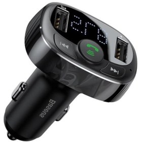 Resim Bluetooth Aktarım Mp3 Araç Kiti 2 Usb Çıkışlı Araç Şarjı. Araç Mü N11.144 