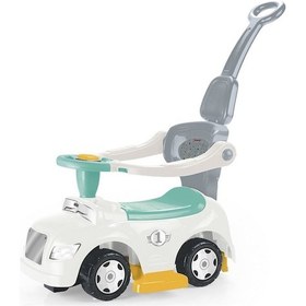 Resim 2634 Pedalsız Step Araba 3ın1 -dolu Oyuncak Beyaz 