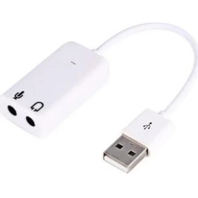 Resim Keepro Kablolu USB Ses Kartı USB Sound Adapter 7.1 Channel 