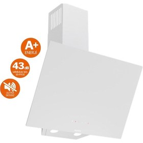 Resim Ferre Fryart Viora Vitroseramik XE64CB - MS261 - D078-SA Elektrikli Sessiz Ankastre Set Beyaz 