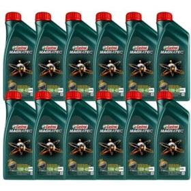 Resim Castrol Magnetec 10W-40 Motor Yağı 12 x 1 L 