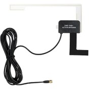 Resim Suofeng Araç İçi Dab Anteni Sma Bağlantı, Yüksek İletkenlikli Fpc, Güçlü Sinyal Alımı, Kolay Kurulum, 3 Metre Uzunluk 