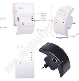 Resim Lineon 300MBPS Wifi Repeater - Router Kablosuz Aktarıcı Siyah 