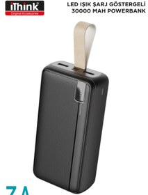 Resim Ithink POWERBANK 30000 MAH HIZLI ŞARJ LED IŞIK ŞARJ GÖSTERGELİ PB-610 