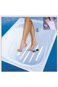 Resim PORTAKAL SAFETY Banyo Zemin Kaydırmaz Bant Beyaz 