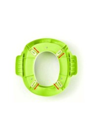 Resim Kurbağa Model Çocuk-bebek Yanlardan Tutmalı Yumuşak Süngerli Klozet Kapağı Adaptörü Yeşil 