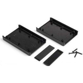 Resim Elektronik Proje Kutusu (Ölçüleri: 76X112X26Mm) - Siyah 