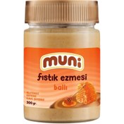 Resim MUNİ Ballı Fıstık Ezmesi 300g 