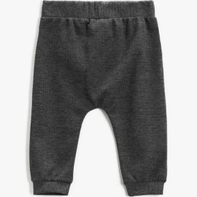 Resim Erkek Bebek Jogger Eşofman Altı Uçak Baskılı Belden Bağlamalı 