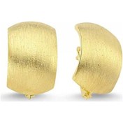 Resim Sembolgold Altın J Küpe Taşsız Matsimli Model 