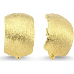 Resim Sembolgold Altın J Küpe Taşsız Matsimli Model 