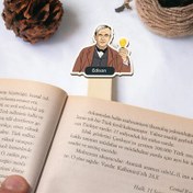 Resim Edison Esprili Çubuk Kitap Ayracı 