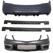 Resim Mercedes W204 Uyumlu C63 Body Kit (Makyajlı) (2012-2015) 