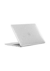 Resim Ekılıf - Apple Uyumlu MacBook 13.6' Air 2022 M2 A2681 - Alt Ve Üst Koruyucu Msoft Allstar Kapak - Şeffaf 