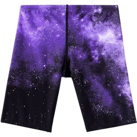 Resim Tyr Durafast Elite Erkek Çocuk Jammer Mayo - Starborne Mor - Siyah 