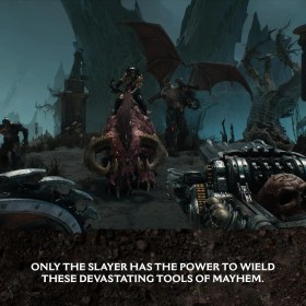 Resim Bethesda Doom The Dark Ages Aksiyon Oyunu Playstation 5 Tek Oyuncu Desteği Japonya Menşeli 